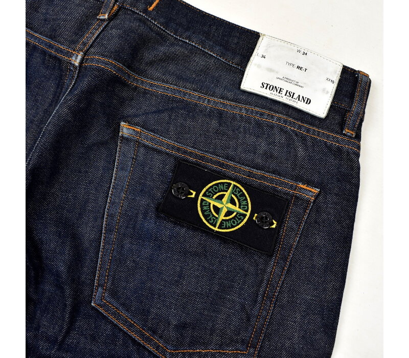 Stone Island navy re-t jeans 34