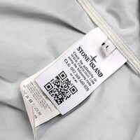 Stone Island baby blue micro reps trench coat L