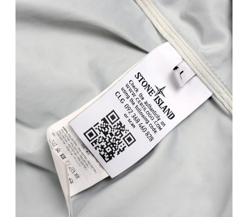 Stone Island baby blue micro reps trench coat L