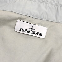 Stone Island baby blue micro reps trench coat L