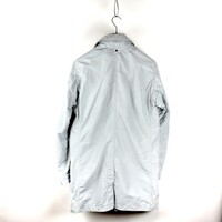 Stone Island baby blue micro reps trench coat L