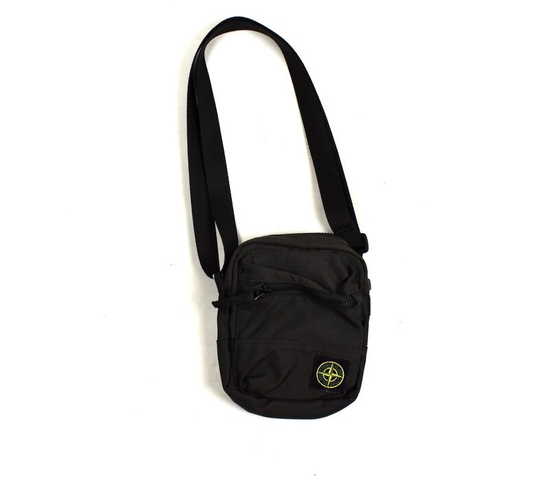 Stone Island grey cordura cross body bag