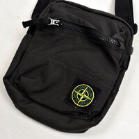 Stone Island grey cordura cross body bag