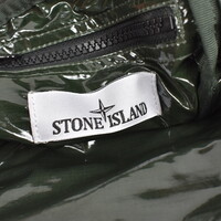 Stone Island grey cordura cross body bag