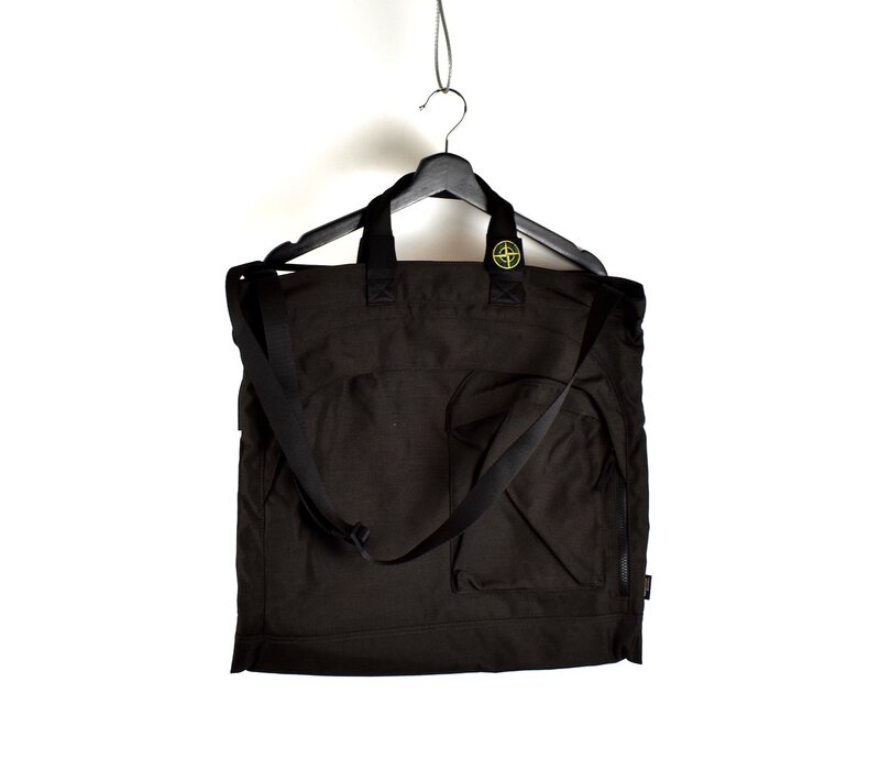 Stone Island grey cordura cross tote bag