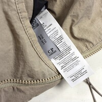 C.P. Company grey plain paper touch cross body bag