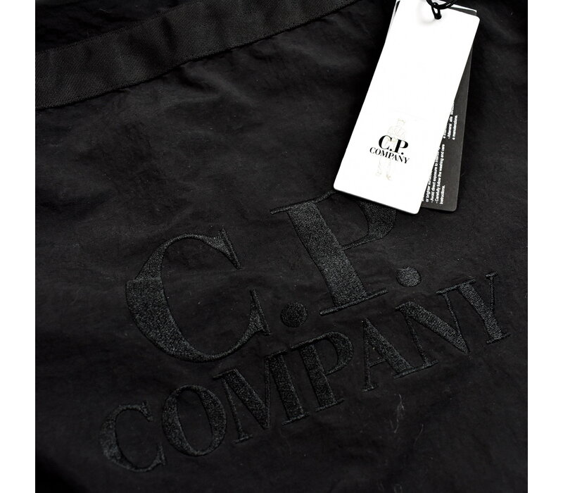C.P. Company black plain paper duffle bag