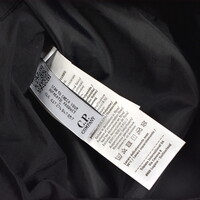 C.P. Company black plain paper duffle bag