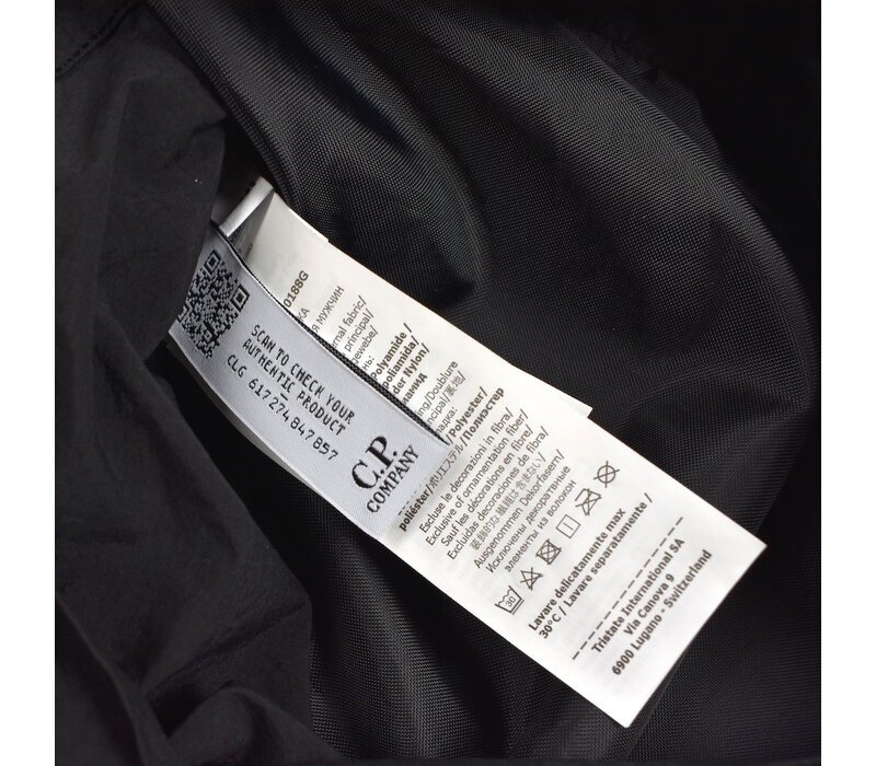 C.P. Company black plain paper duffle bag