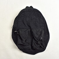 C.P. Company black taylon p mixed backpack bag