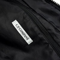 C.P. Company black nylon b lens detail tote bag