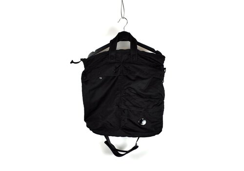 C.P. Company C.P. Company black nylon b lens detail tote bag