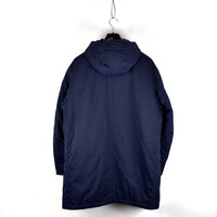 Stone Island navy hyper dense nylon twill with primaloft-tc hooded parka XXL