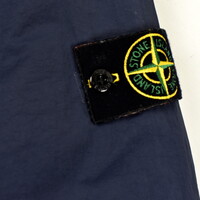 Stone Island navy hyper dense nylon twill with primaloft-tc hooded parka XXL