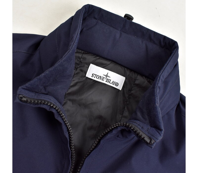 Stone Island navy soft shell_r with primaloft jacket XXL