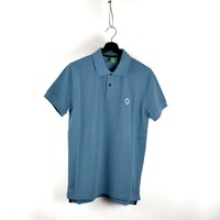 MA.STRUM SS pique polo Aegean Blue