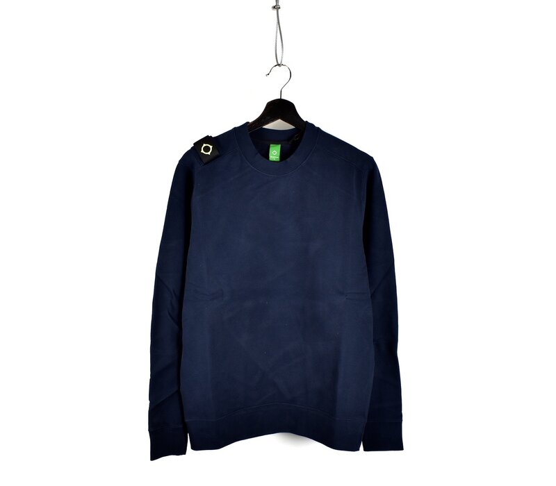MA.STRUM crew sweat Ink navy