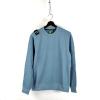 MA.STRUM crew sweat Aegean Blue
