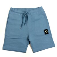 MA.STRUM track sweat short Aegean Blue