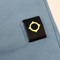 MA.STRUM track sweat short Aegean Blue