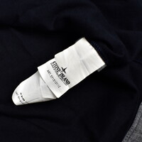 Stone Island blue denim long sleeve overshirt M
