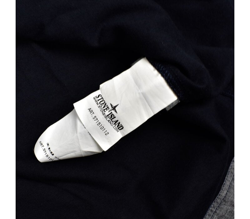 Stone Island blue denim long sleeve overshirt M