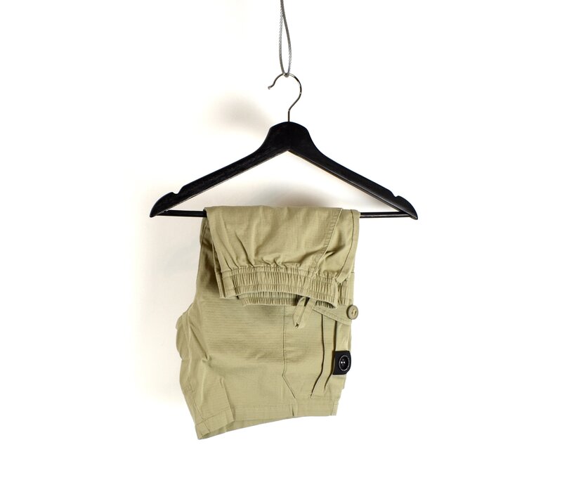 Marshall Artist Ainsdale lightweight cotton ripstop cargo short Stone