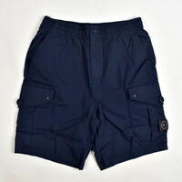 Marshall Artist Ainsdale lightweight cotton ripstop cargo short Navy