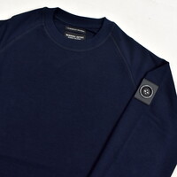 Marshall Artist siren crew neck sweat Navy