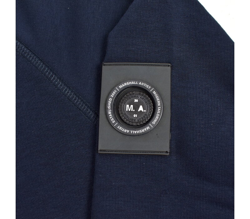 Marshall Artist siren crew neck sweat Navy