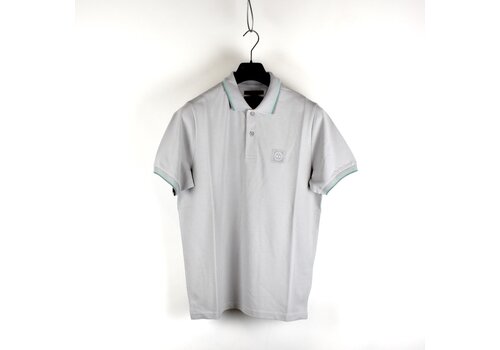 Marshall Artist Marshall Artist tipped ss polo shirt Oceanic Grey