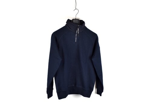 Marshall Artist Marshall Artist siren badge stanford quarter zip sweat Navy