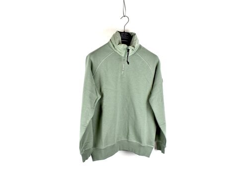 Marshall Artist Marshall Artist siren badge stanford quarter zip sweat Sage