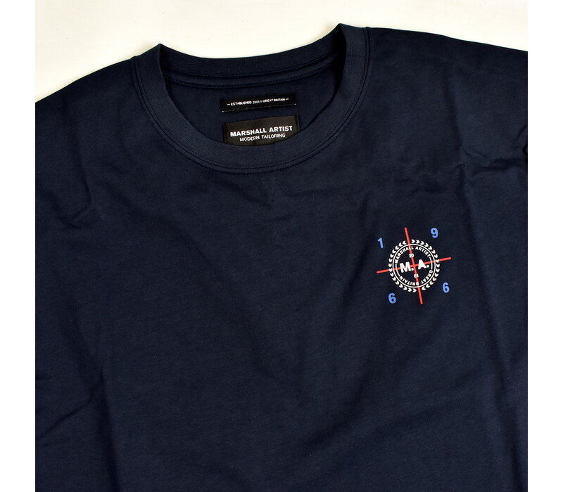 Marshall Artist world in motion ss t-shirt Navy