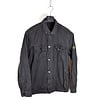 Stone Island Stone Island grey garment dyed tinto old cotton multi pocket utility overshirt jacket L