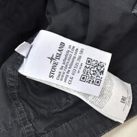 Stone Island grey garment dyed tinto old cotton multi pocket utility overshirt jacket L