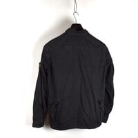 Stone Island grey garment dyed tinto old cotton multi pocket utility overshirt jacket L