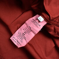 Stone Island red david-tc quilted lined hooded multi pocket parka XL