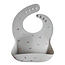 Mushie Siliconen Bibs Safari Grey