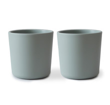 Cups Sage- Drinkbekers Grijsgroen- 2 stuks