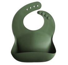 Siliconen Bibs Slabber Forest Green