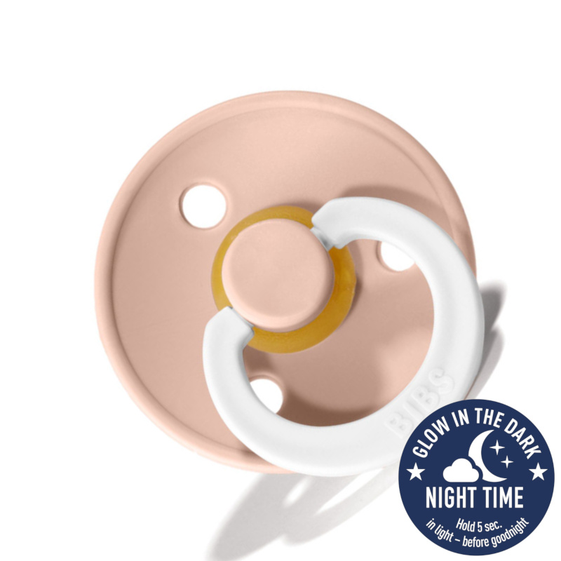 Bibs Fopspeen Blush Maat 1 Glow in The Dark