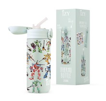 Izy Bottle Green Transformers- Thermos voor kinderen