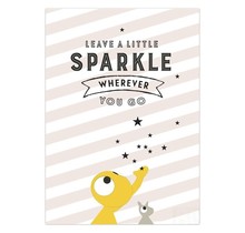 Kaart: Little Sparkle - Ollie en Jeujeu