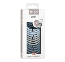 BiBS Loops Mix Babyblauw Cloud Petrol