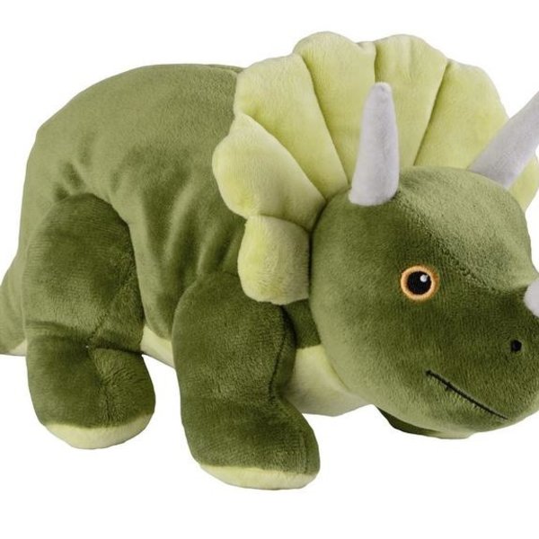 Ijver Bedankt wandelen Dino Triceratops - Warmteknuffel - Magnetronknuffel