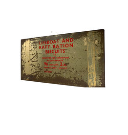 Engelse WO2 lifeboat and raft ration