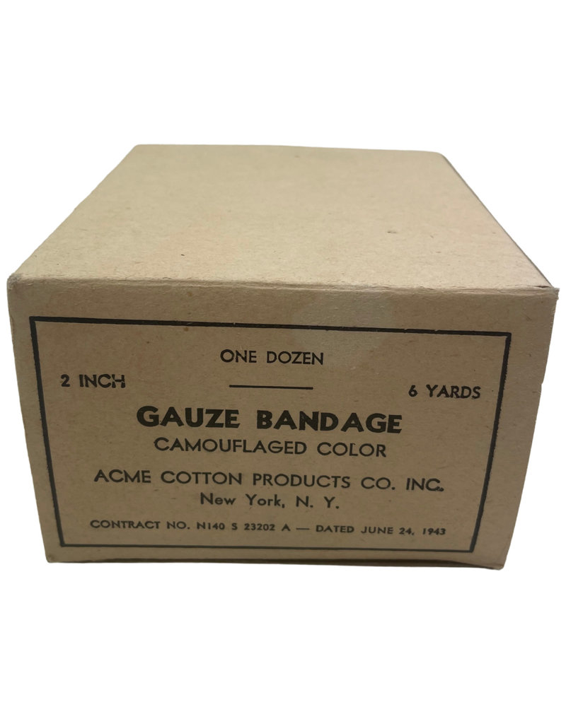 Amerikaanse WO2 gauze bandage