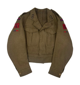 Engelse WO2 RA Anti Aircraft battledress