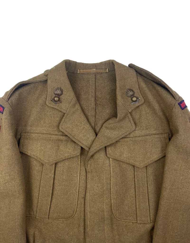 Engelse WO2 RA Anti Aircraft battledress